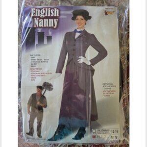 English Nanny Costume XL EUC